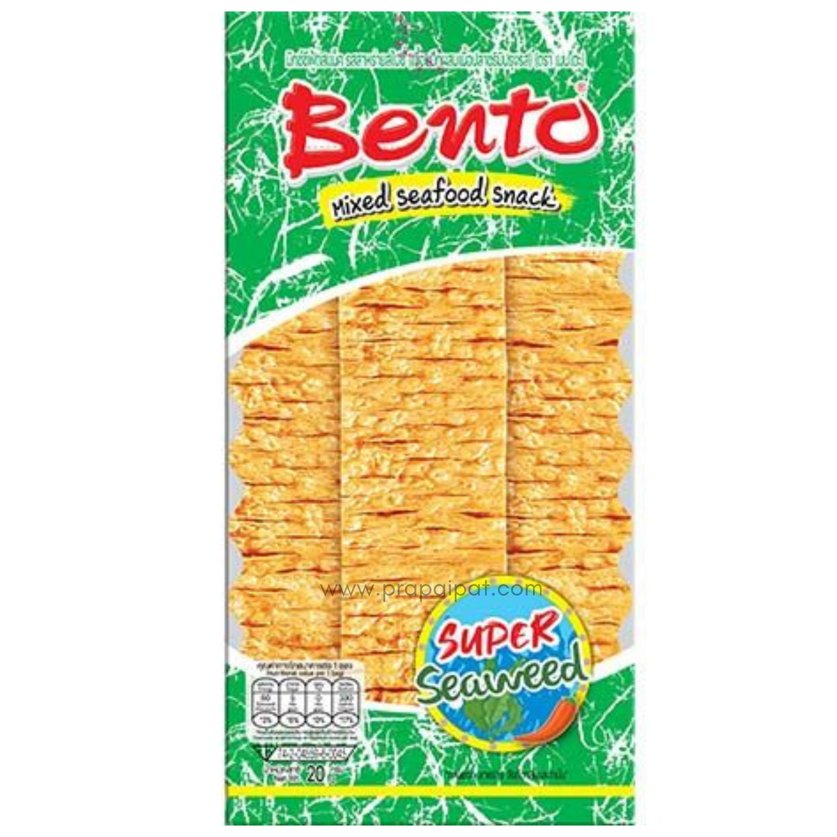BENTO Squid Snack Super Seaweed 20 g