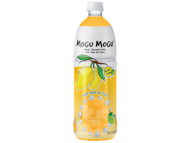 Mogu Mogu Mangogetränk mit Nata de Coco 1 l (inkl. 0,25 € DPG Pfand)