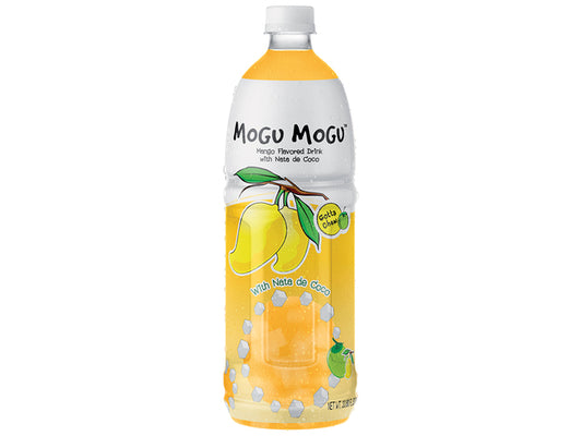 Mogu Mogu Mangogetränk mit Nata de Coco 1 l (inkl. 0,25 € DPG Pfand)
