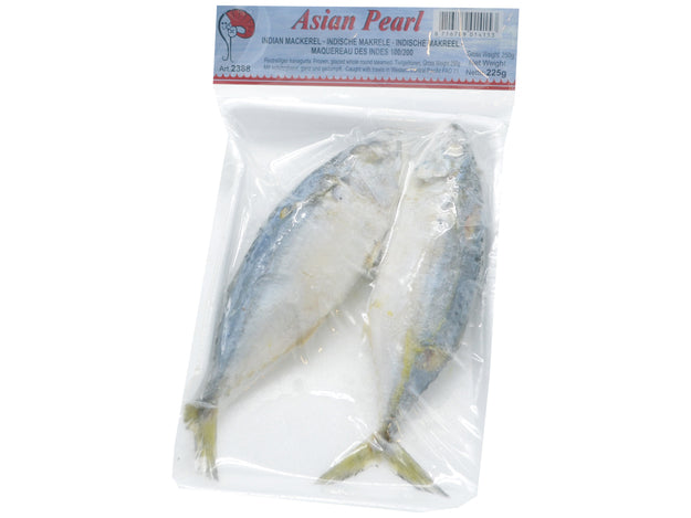 Asian Pearl Indian Mackerel 100/200 IQF 10% 250 gram ปลาทู ใหญ่ 📍❄️Tiefkühlprodukte
