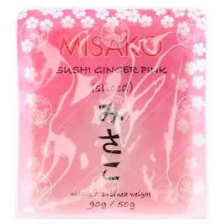 MISAKO Sushi Ginger Pink 90 g ขิงดอง