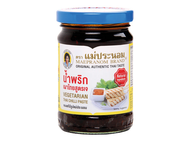 Vegetarische Chilipaste Maepranom 228 g āļāđāļģāļāļĢāļīāļāđāļāļē āđāļĄāđāļāļĢāļ°āļāļāļĄ āļŠāļđāļāļĢ āļĄāļąāļāļŠāļ§āļīāļĢāļąāļāļī