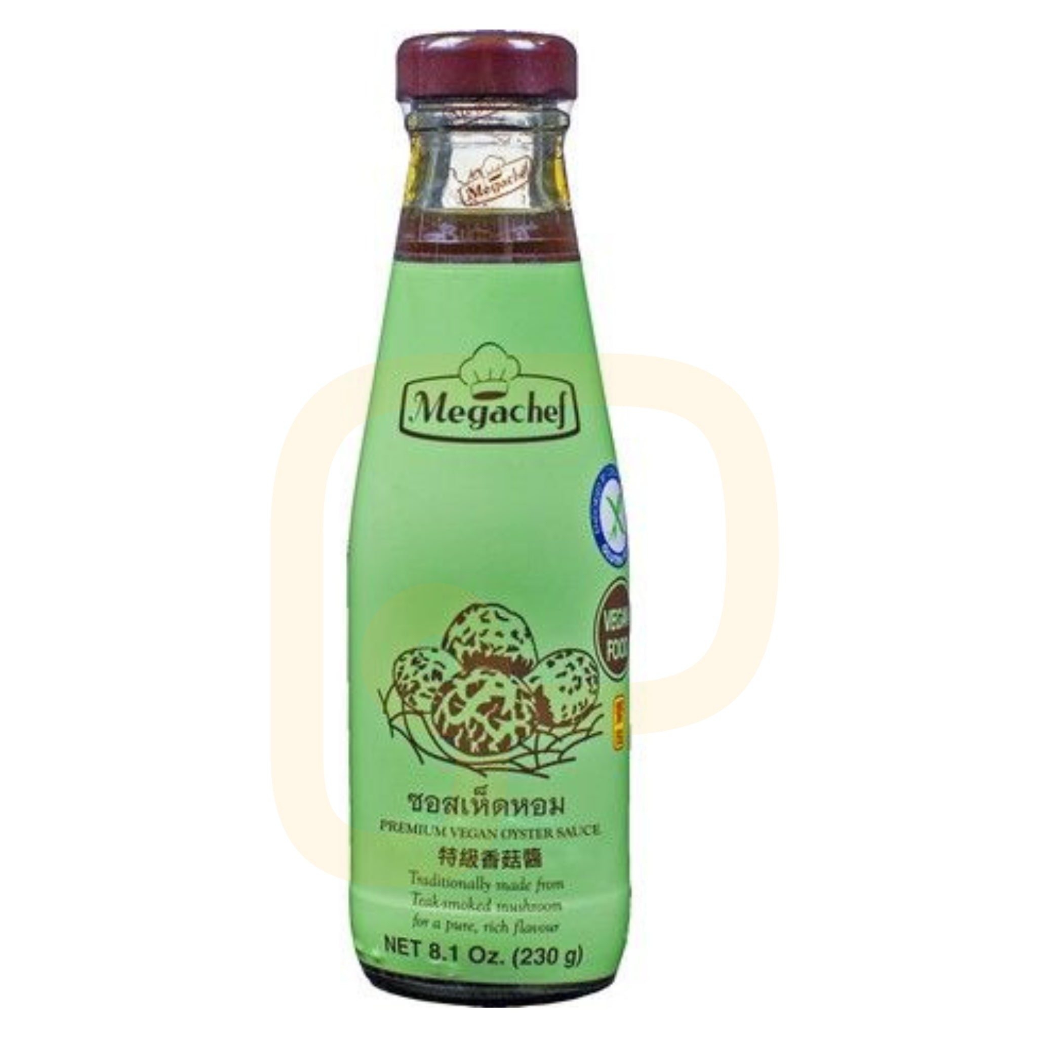 Megachef Premium Vegan Oyster Sauce 230 g und 570 g