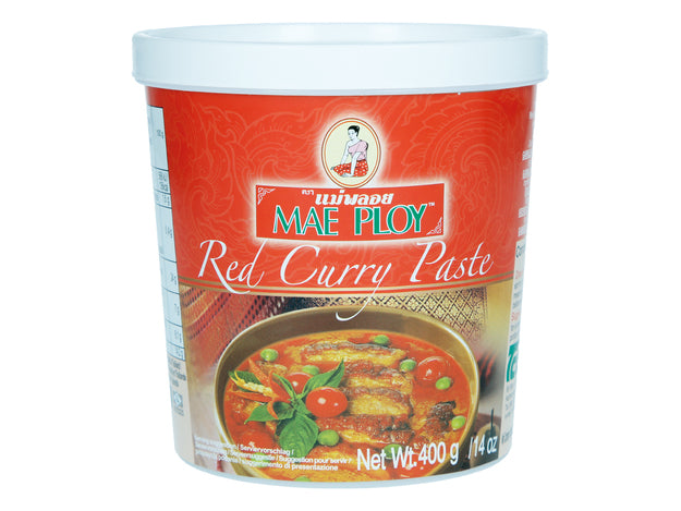 Mae Ploy Red Curry Paste (2 Größen) แม่พลอย พริก แกงแดง