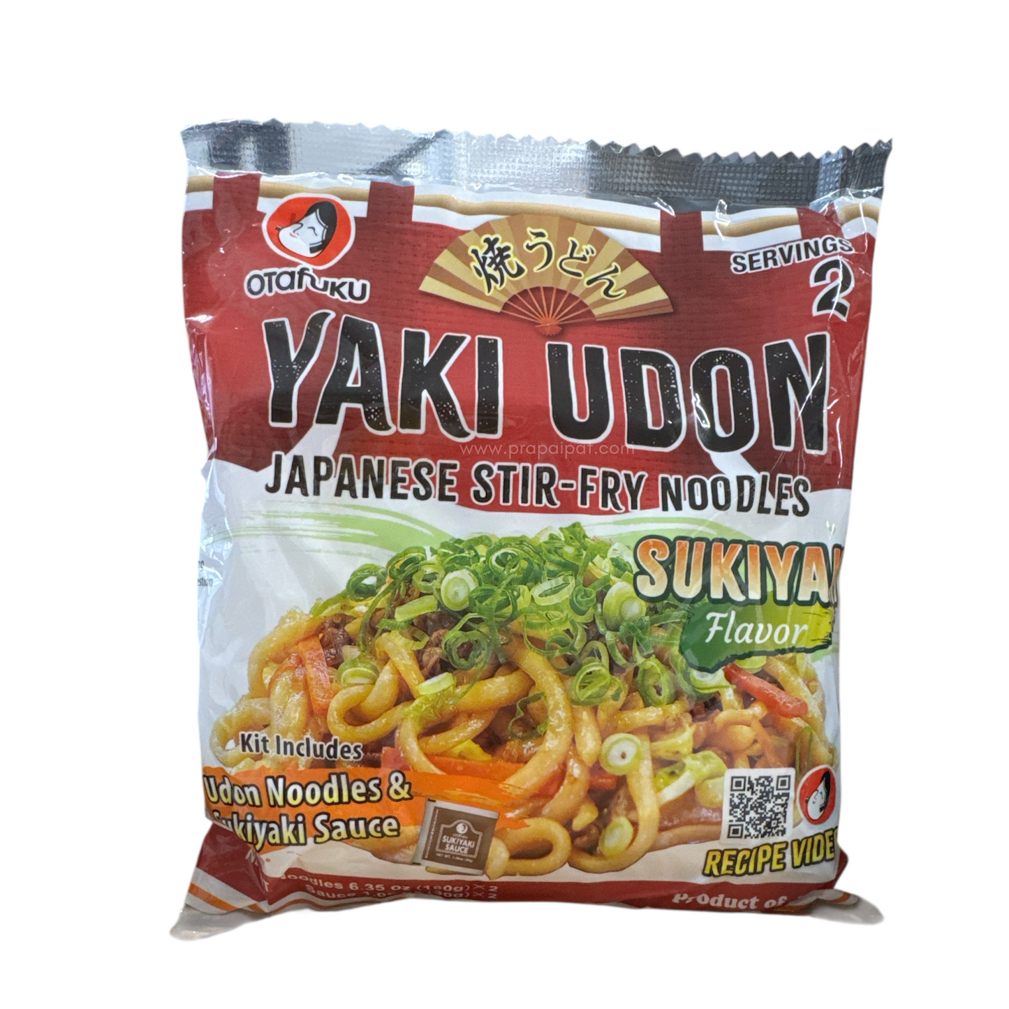 OTAFUKU Instant Noodle Yaki Udon Sukiyaki 2 serv., 360g