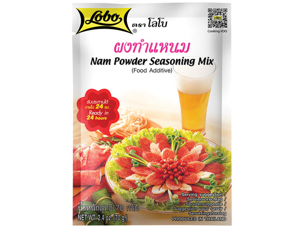 Würzmix Nam Pulver Lobo 70 g ผงทำแหนม โลโบ (ทำง่ายใน 24 ชั่วโมง)