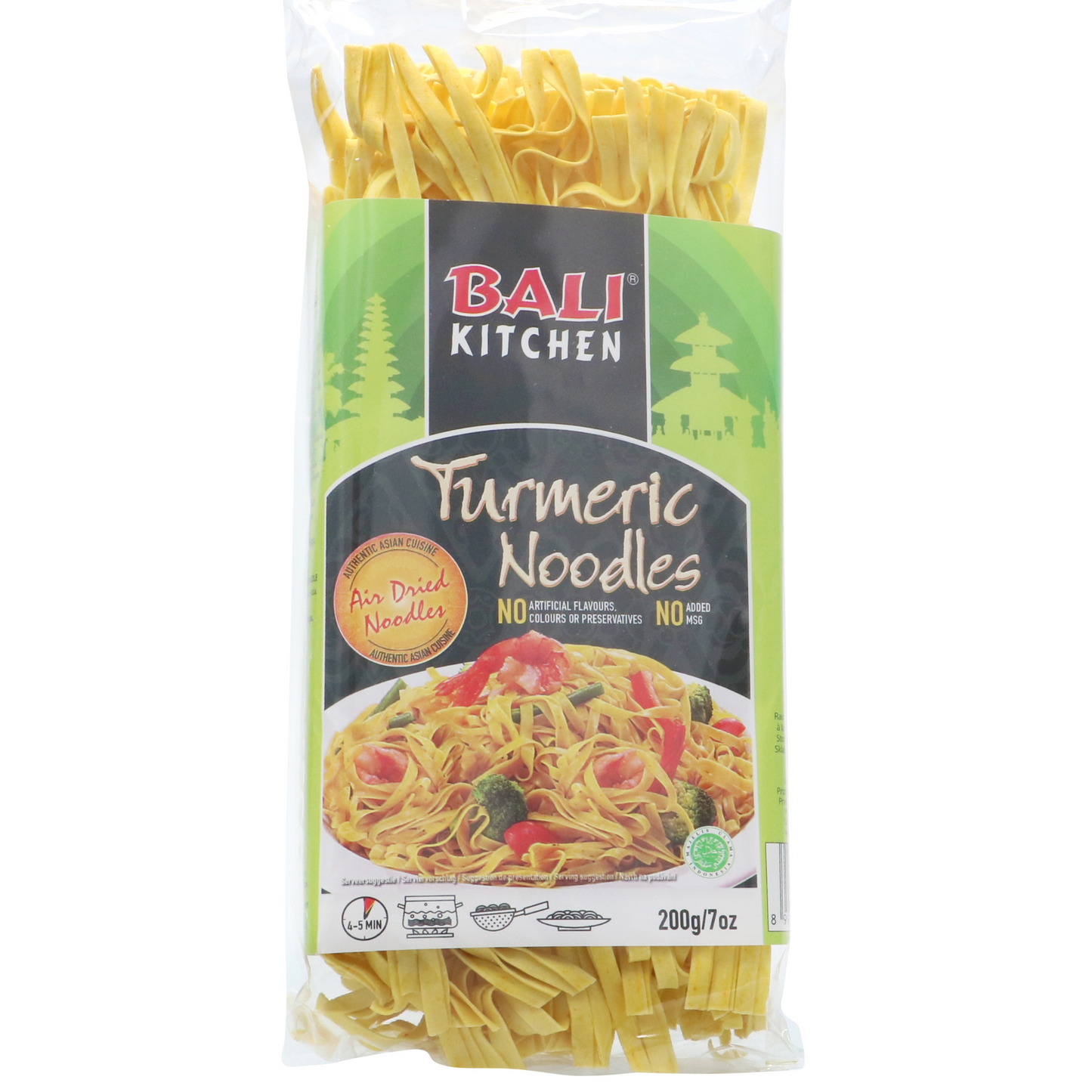 BALI KITCHEN Tumeric Noodle 200 gram
