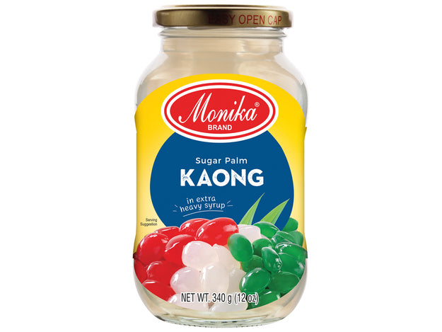Kaong (Sugar Palm) in Heavy Syrup
Monika 340 Gram ลูกชิดในน้ำเชื่อม
