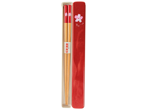 Sakura Golden Turtle Chopsticks & box set 1 Stuck