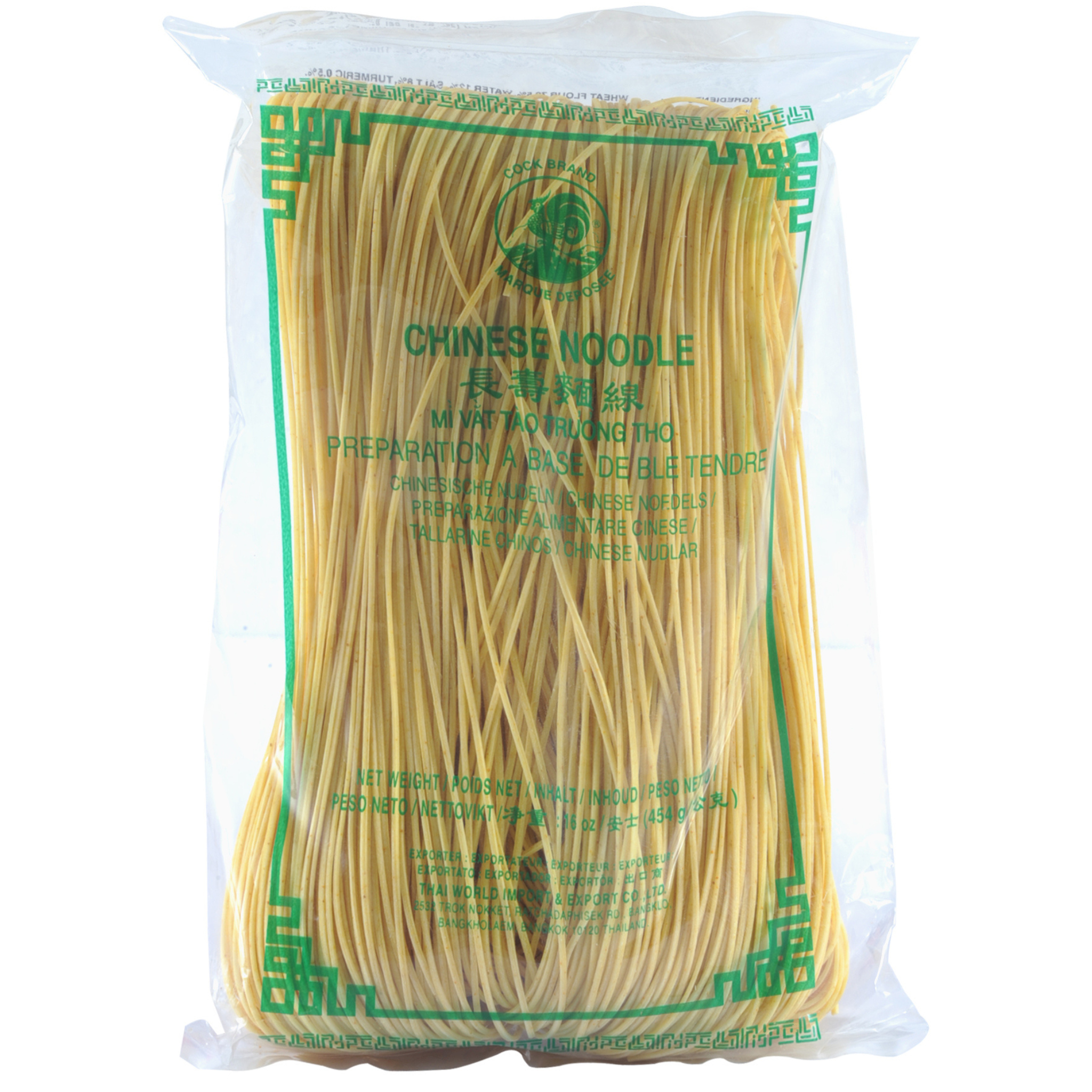 COCK Yellow Noodle 454 gram āļŦāļĄāļĩāđāļāļąāđāļ§āđāļŦāļĨāļ·āļāļ