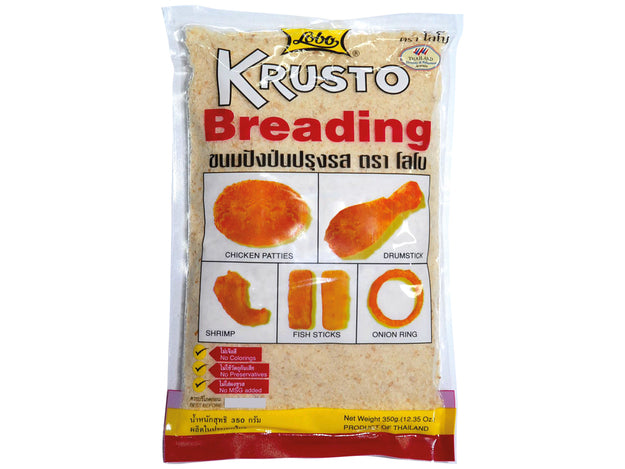 Lobo Krusto Paniermischung 350 Gram เกล็ดขนมปัง ป่น ปรุงรส