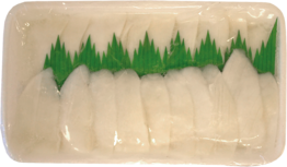 Tintenfisch Sushi Scheiben 160 g (Frozen) 📍❄️Tiefkühlprodukte ปลาหมึก ซาชิมิ ซูชิ