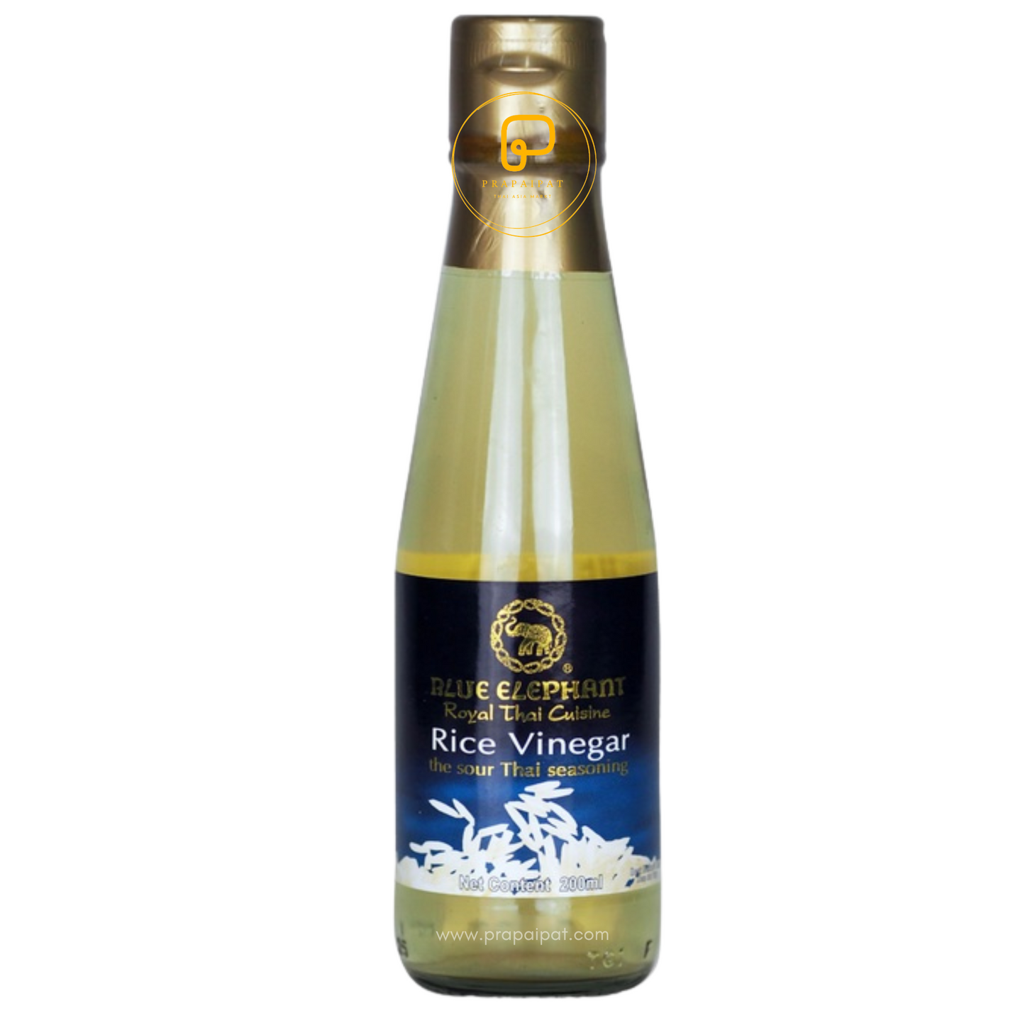 Blue Elephant Reisessig 200 ML น้ำส้มสายชู กลั่น จากข้าว