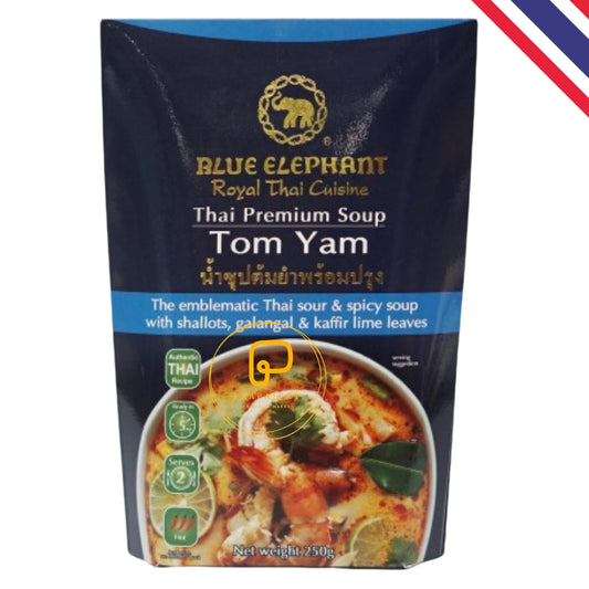 Blue Elephant Thai Premium Ready Kochsauce Tom Yam Suppe 250 g
