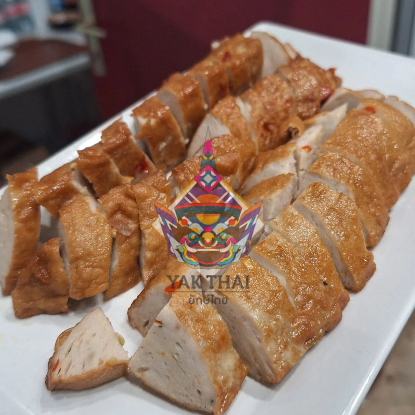 Yak Thai Mhoo Yor Thai Wourst 250 Gram หมูยอ ยักษ์ไทย ❄️📍📌 Tiefkühlprodukt