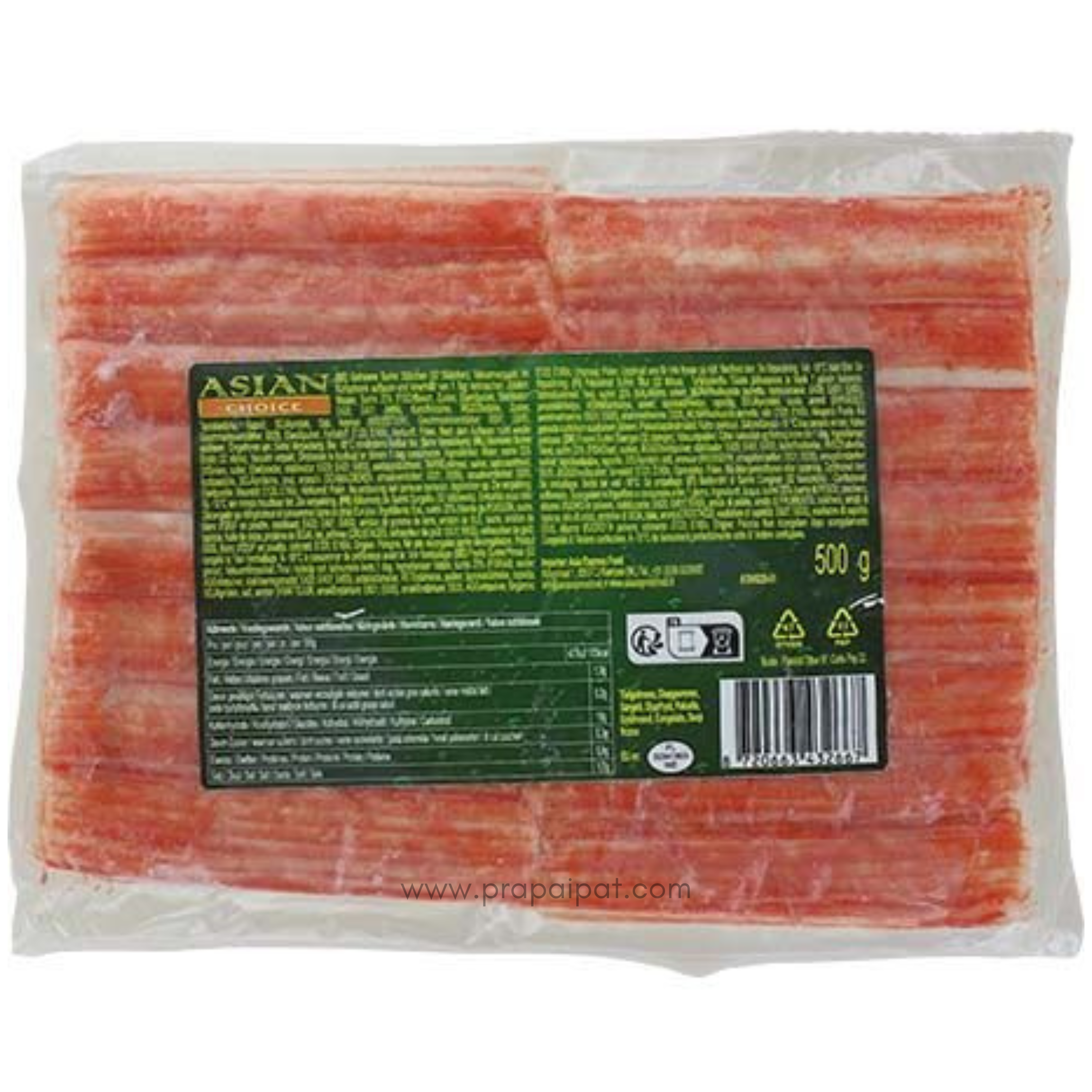 ASIAN CHOICE Surimi Crab Partysticks 500 g ปูอัด