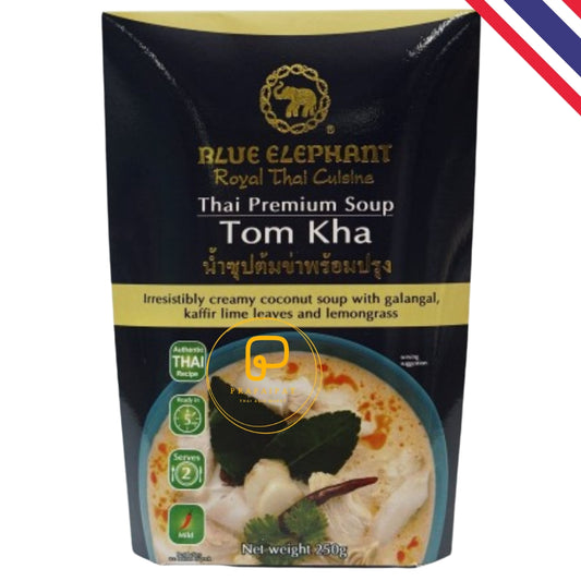 Blue Elephant Thai Premium Ready Kochsauce Tom Kha Suppe 250 Gram น้ำแกง ต้มข่า ปรุงสำเร็จ