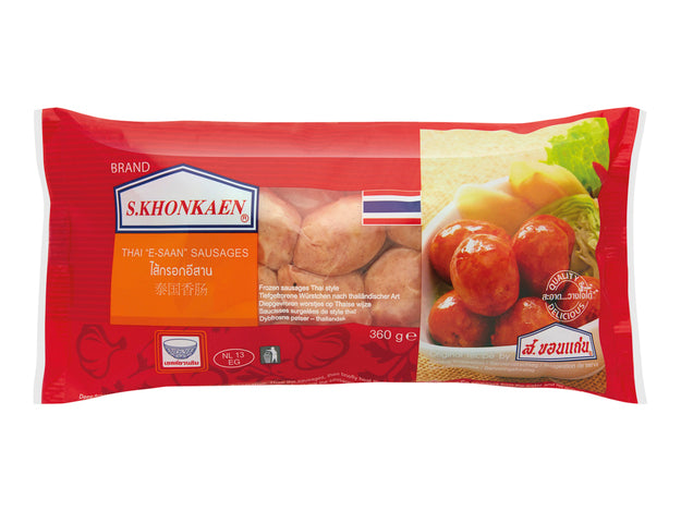 Thai Style Sausage S.Khonkaen 360 g ส.ขอนแก่น ไส้กรอกอิสาน
