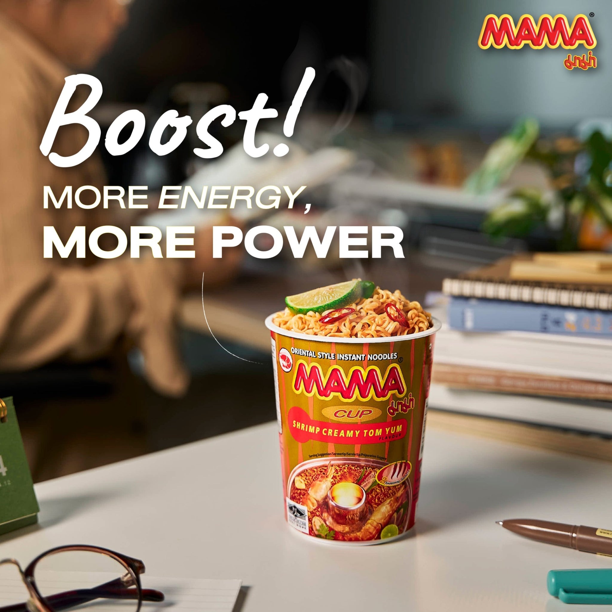 MAMA Instant Cup Nudeln Cremige Tom Yum Suppe 70g