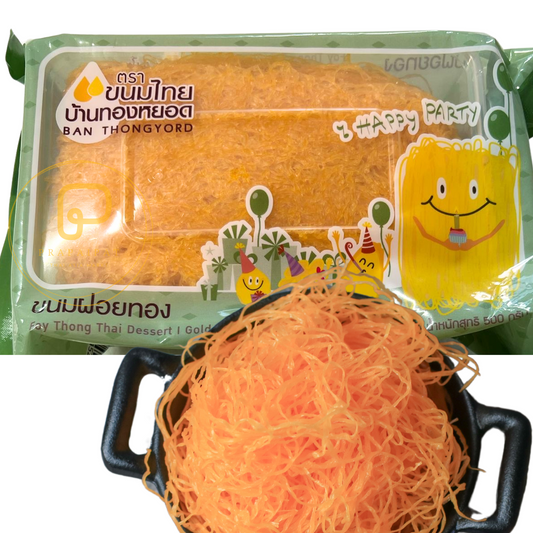 Sweet Egg Yolk Floss ฝอยทอง บ้านทองหยอด 500 Gram