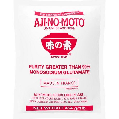 MSG sodium glutamate Ajinomoto ผงชูรส อายิโนะโมะโต๊ะ