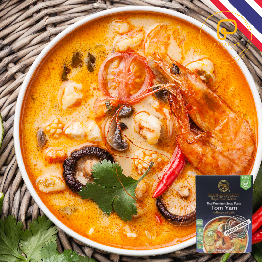 Blue Elephant Tom Yam Suppenpaste 70 g พริกแกง ต้มยำ