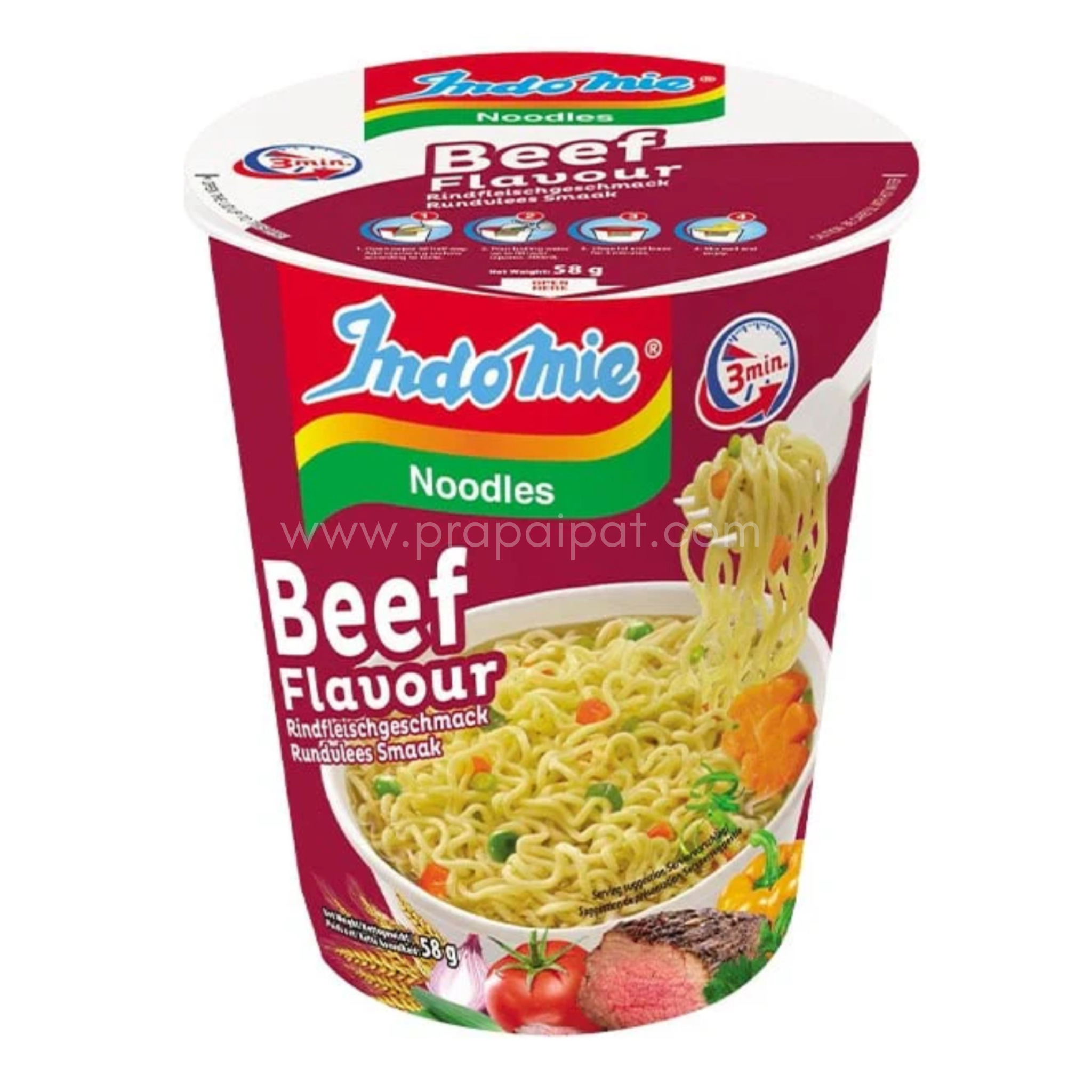 INDOMIE Noodle Cup 70 g - verschiedene Geschmacksrichtungen