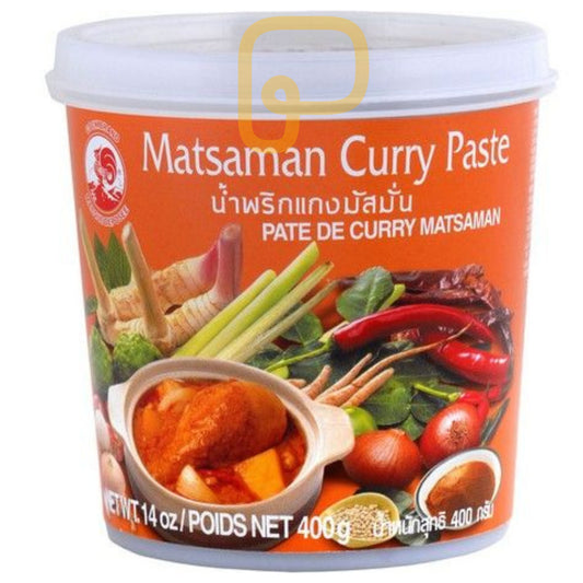 Cock Currypaste Massaman 400 g Vegan พริกแกง มัสมั่น
