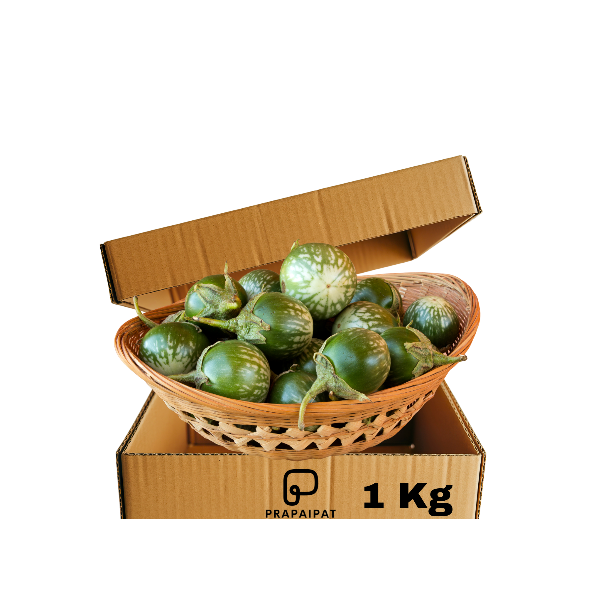 Green Round Egg Plant มะเขือเปราะ ยกโล 1 Kg