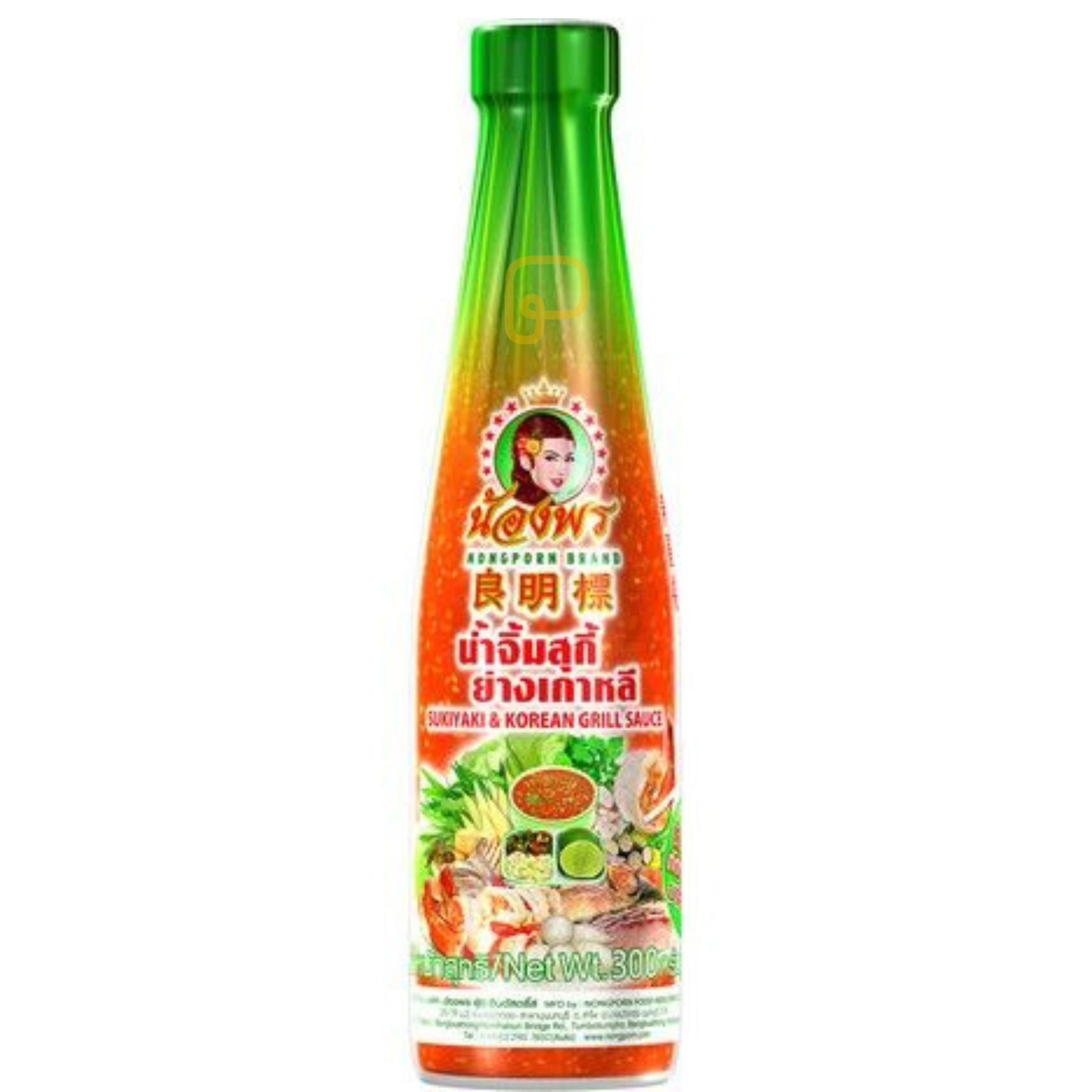 NONGPORN Sukiyaki & Korean BBQ Sauce 300 g น้ำจิ้มหมูกระทะ น้ำจิ้มสุกี้