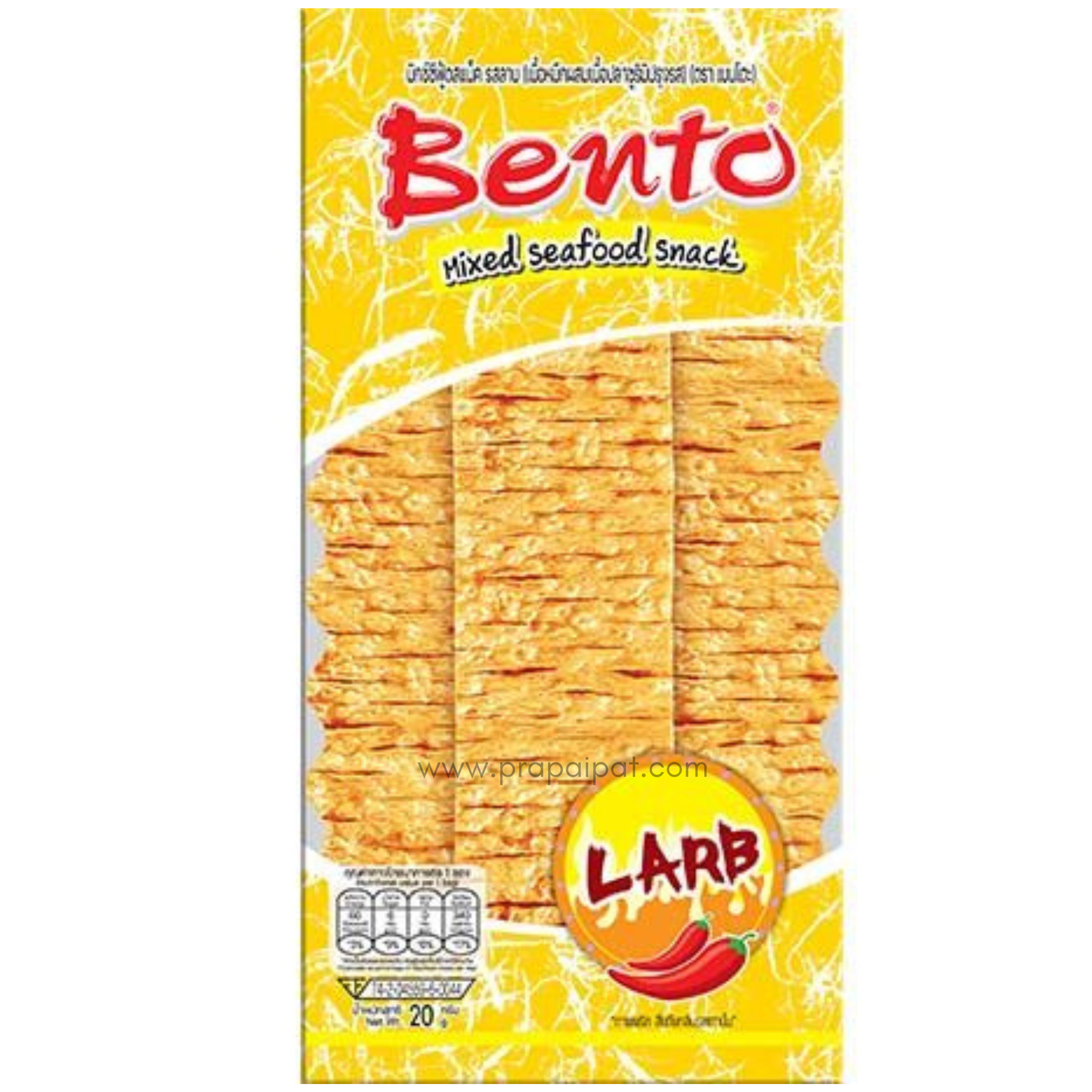 BENTO Squid Snack Larb 20 g