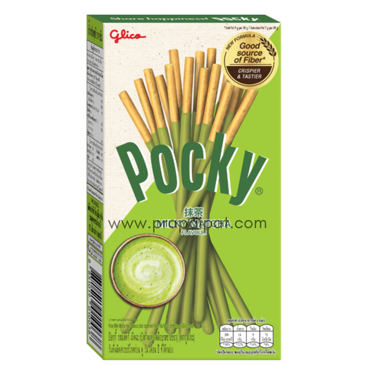 📌Best Before 08.07.2025 Pocky Matcha Green Tea Biscuit Stick 35 Gram