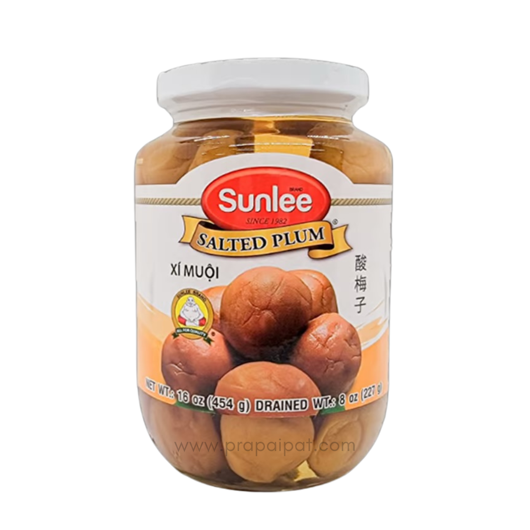Sunlee Gesalzene Pflaumen 454 g บ๊วย ดองเค็ม