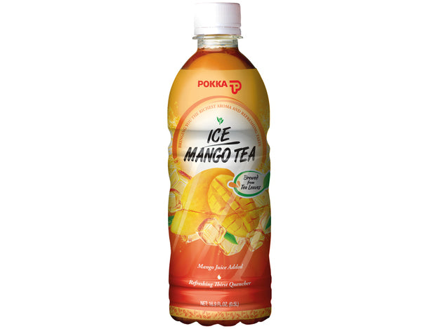 Pokka Drink Mango Iced Tea 500 ml Mango Flavored Tea