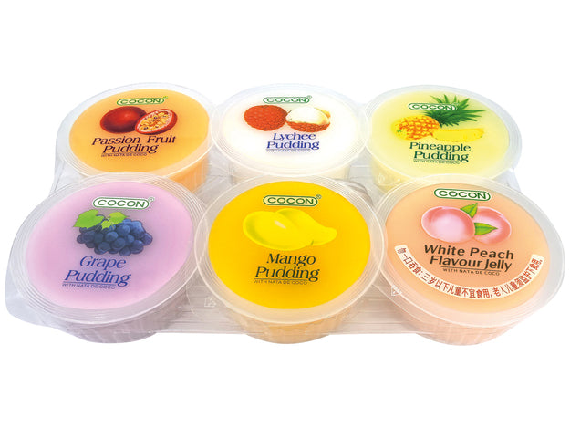 Pudding Nata de Coco (assortment) Cocon 480g