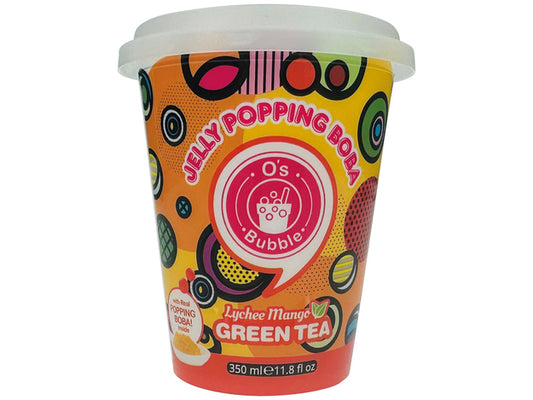 O's bubble - Boba Getränk Litschi & Mango - 350 ml (inkl. DPG Pfand)