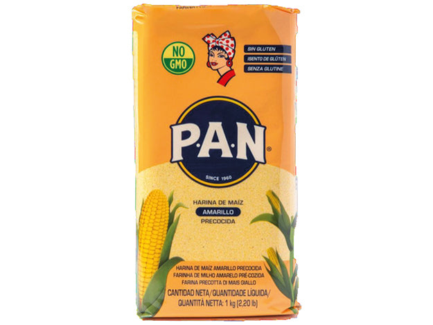Yellow Corn Flour (Coarse) Harina Pan 1 KG