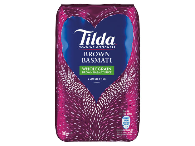 Brown Basmati Rice Tilda 500 Gram