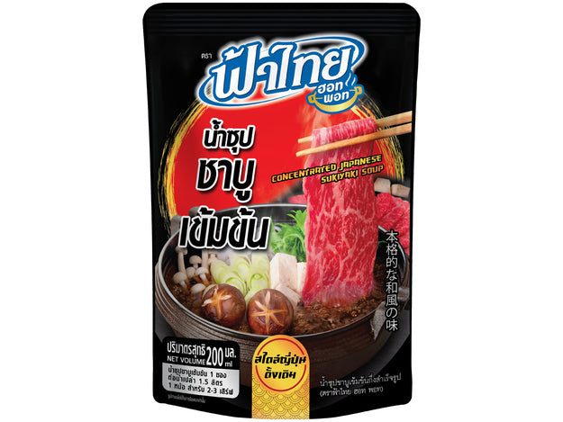 Fa Thai Konzentrat Sukiyaki Suppe 200 ml ชาบู น้ำซุป ฟ้าไทย