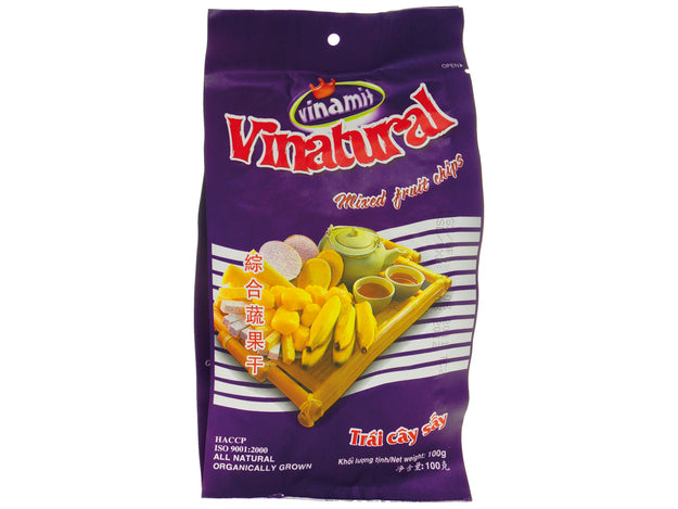 Gemischter Obst und Gemüse Snack Vinamit Brand 100 g ผัก ผลไม้ รวม อบกรอบ