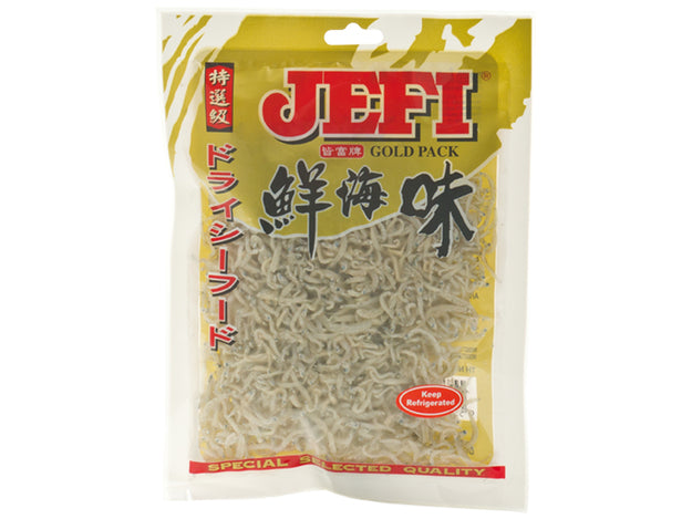 Dried anchovies Jefi 100 G ปลาข้าวสาร แห้ง