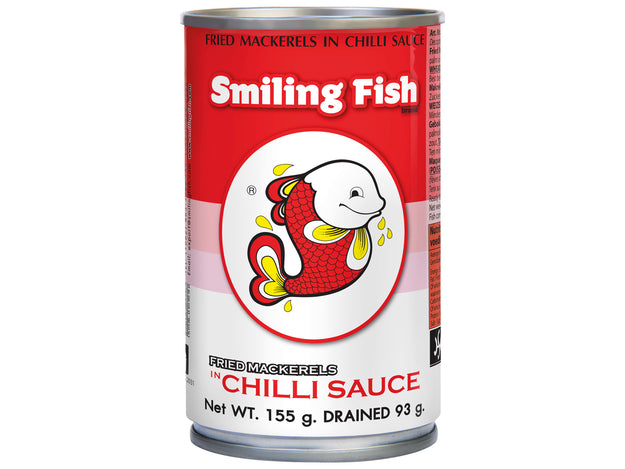 Frittierte Makrele in Chilisauce 155 g ปลากระป๋อง รส เผ็ด