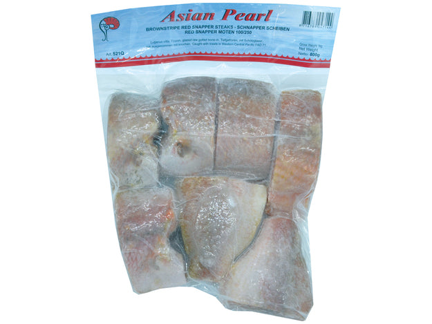 Red Snapper Scheiben 150/300 - 1 kg เนื้อปลากะพงแดง หั่นชิ้น ❄️Tiefkühlprodukte