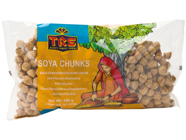 Sojabrocken (Groß) - TRS - 500 g โปรตีนเกษตร