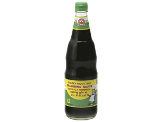 Golden Mountain Seasoning Sauce (2 Größen) ซอส ฝาเขียว ภูเขาทอง