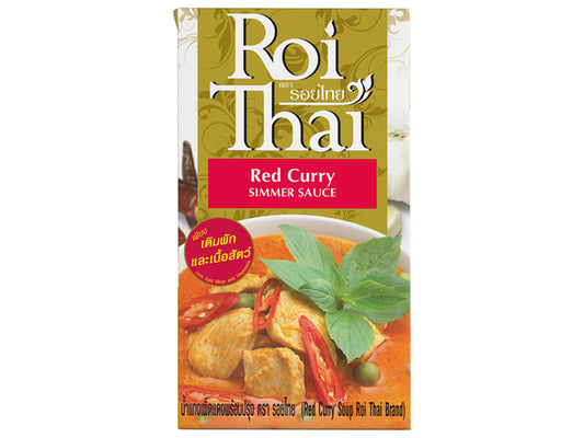 Red Curry Sauce Roi Thai 250 ml
