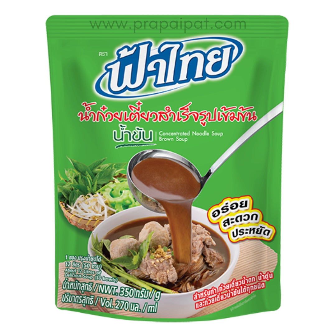 Fa Thai Brown Soup For Noodle 350 Gram ฟ้าไทย