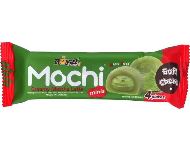 ROYAL FAMILY - MOCHI MINI - 40 g โมจิ ชาเขียว