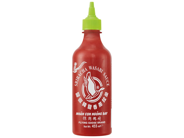 Flying Goose Sriracha Chilli Sauce with Wasabi 455 ml