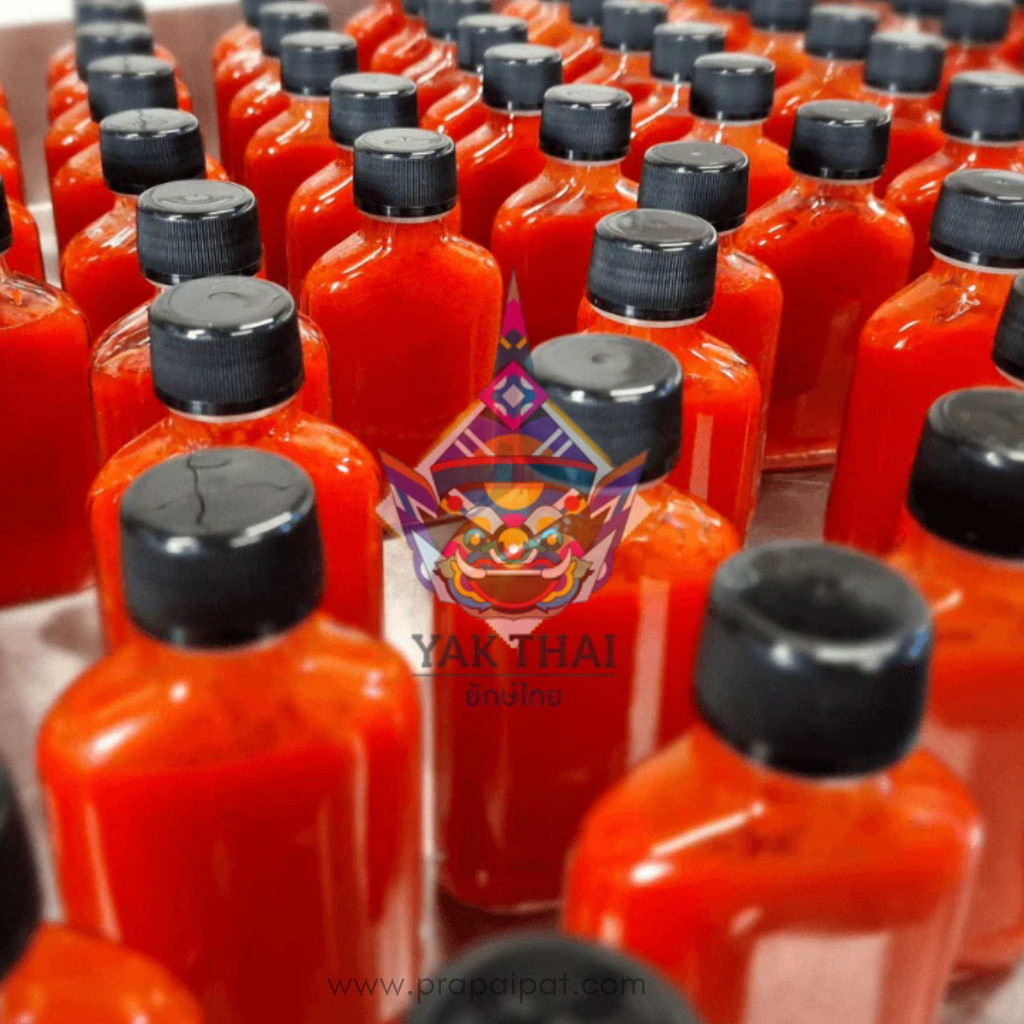 YAK THAI BRAND THE SERGEANT MAJOR - THAI HOT SAUCE 100 ml āļāļāļŠāļāļĢāļīāļ āļĒāļąāļāļĐāđāđāļāļĒ